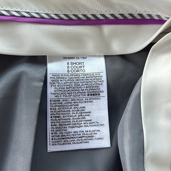 Banana Republic Martin fit gray pants size 8 short - Picture 8 of 10